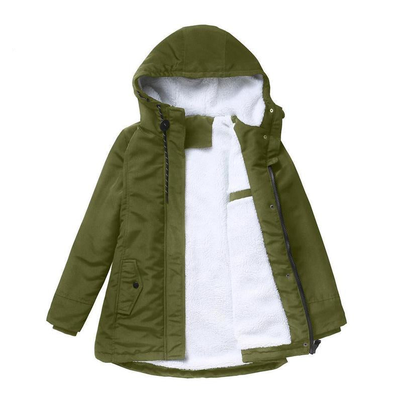 Frances Fleece-Lined Hooded Parka