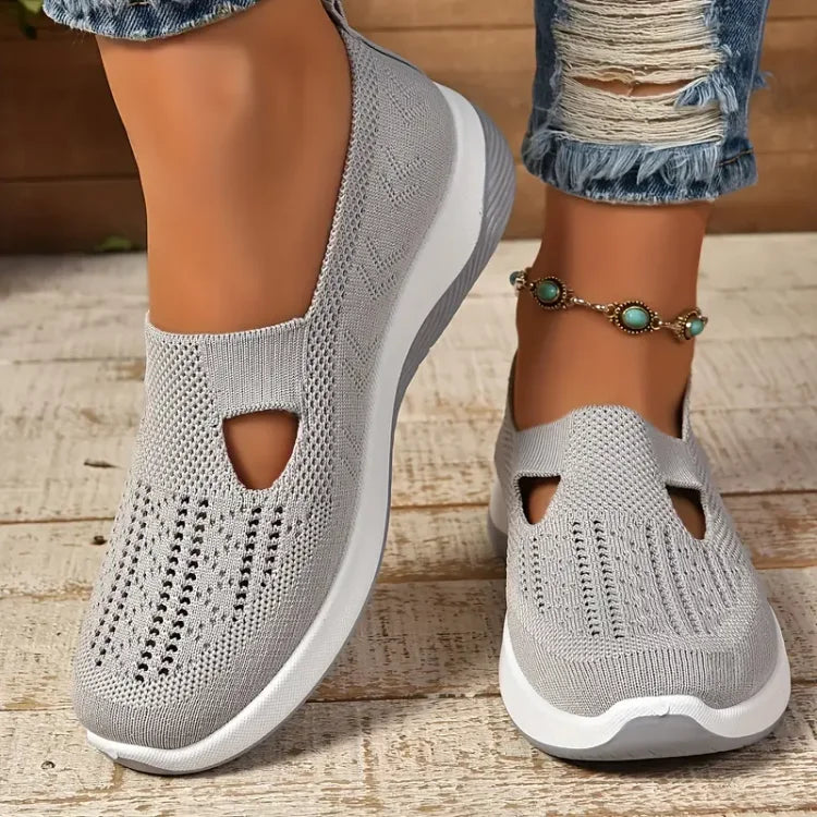 Nova Comfort Mesh Slip-On Trainers