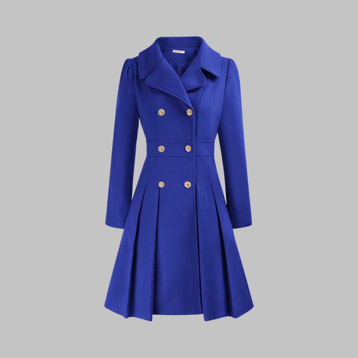 Emmeline Tailored Double-Breasted Coat