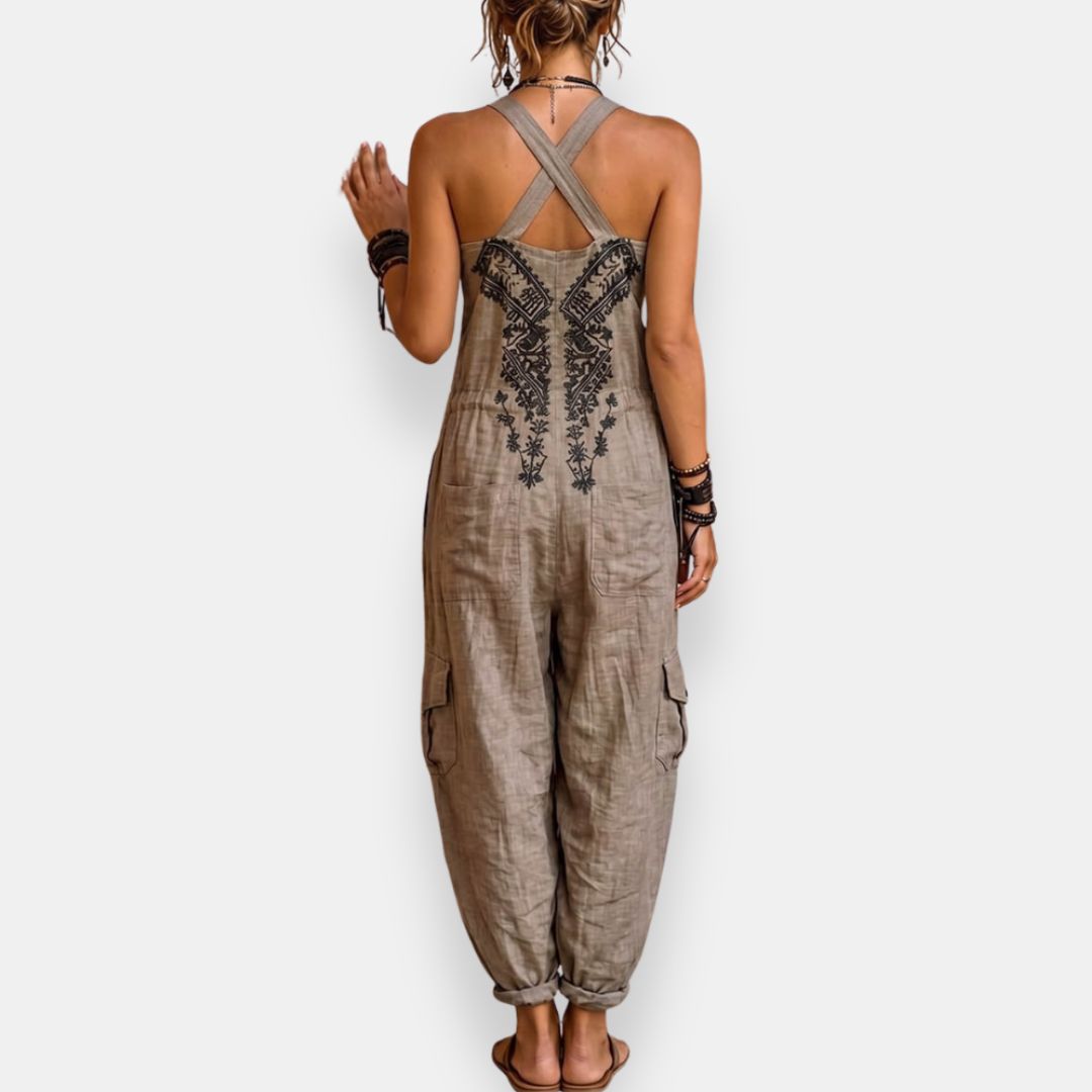 Sahara Embroidered Jumpsuit