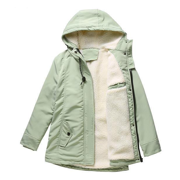 Frances Fleece-Lined Hooded Parka
