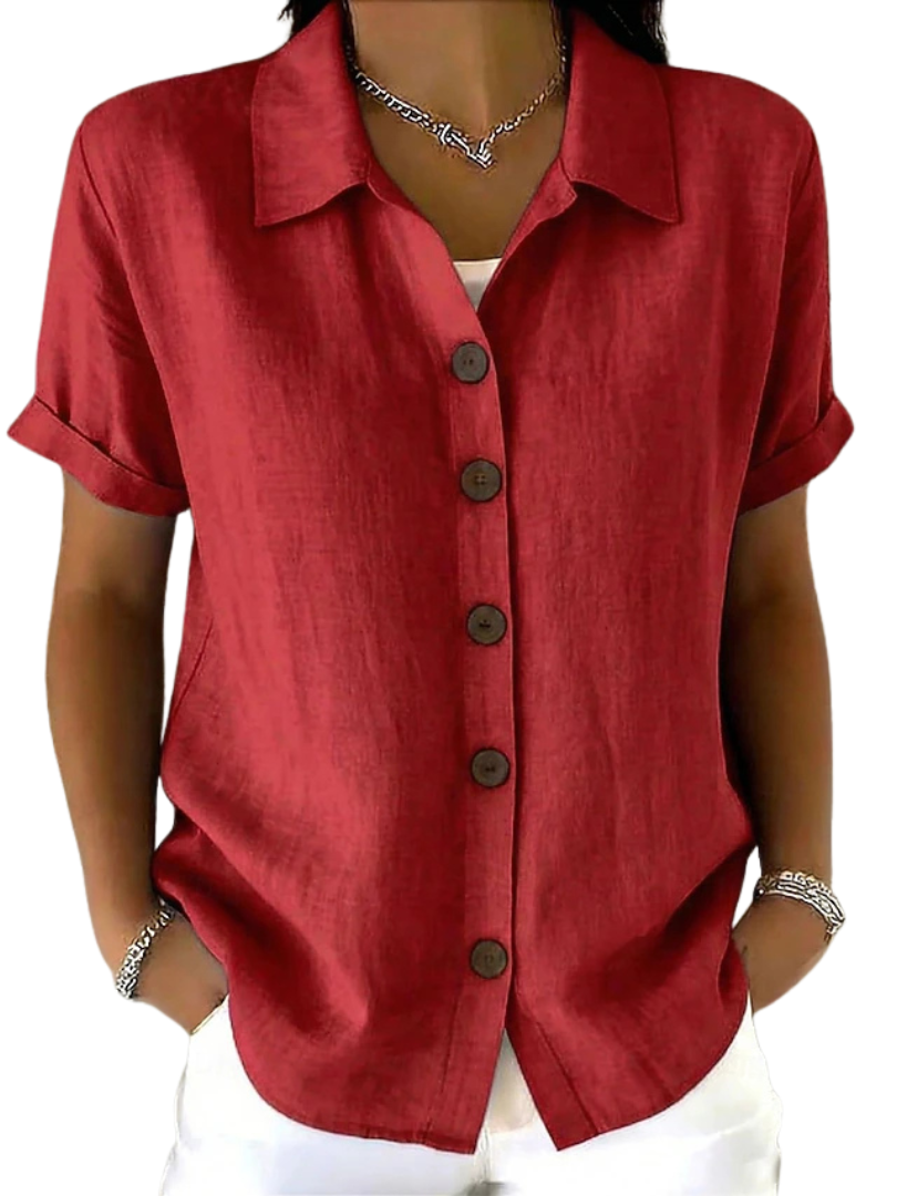 Marina Relaxed Short-Sleeved Shirt