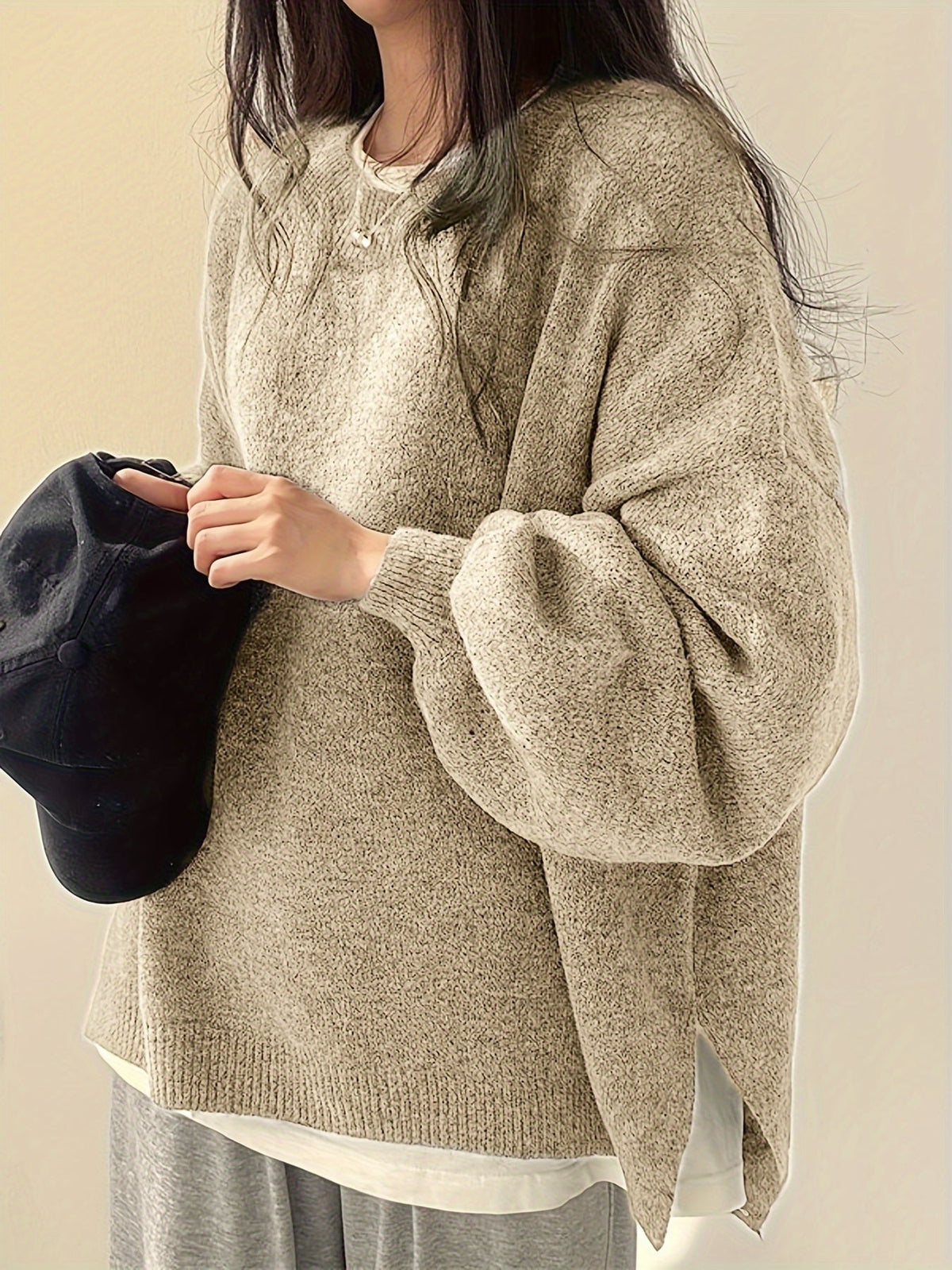 Hester Relaxed Crew-Neck Jumper