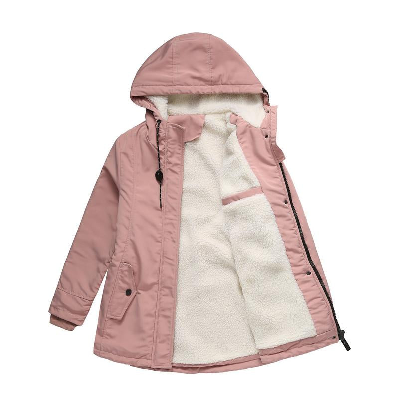 Frances Fleece-Lined Hooded Parka