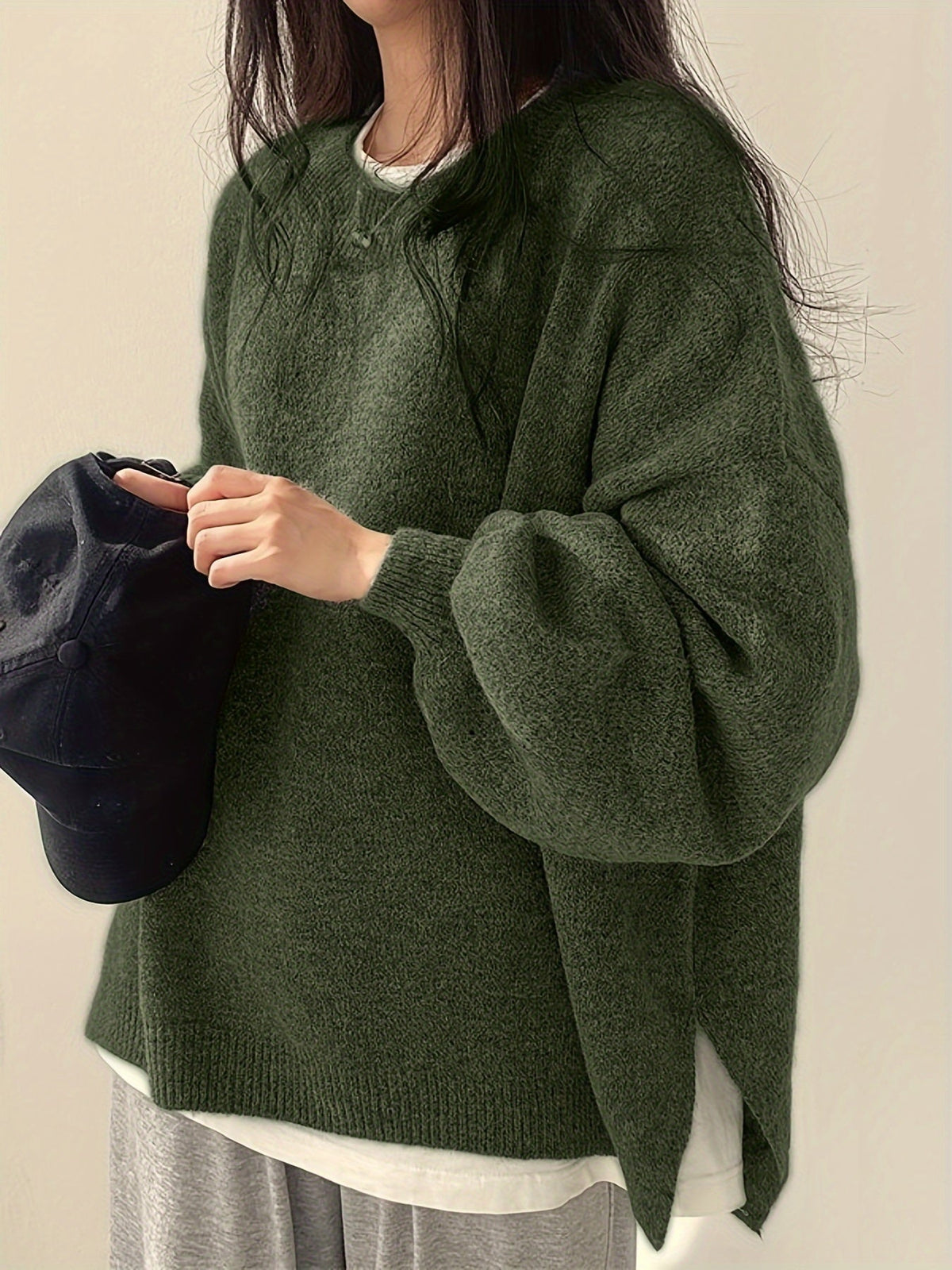 Hester Relaxed Crew-Neck Jumper