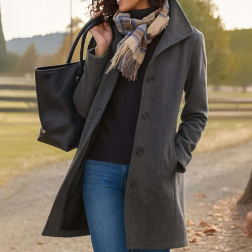 Althea Single-Breasted Coat