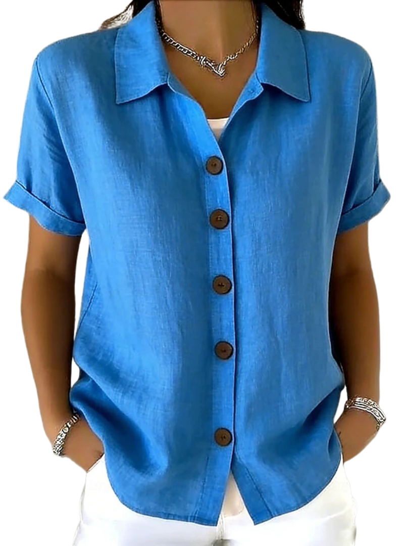 Marina Relaxed Short-Sleeved Shirt
