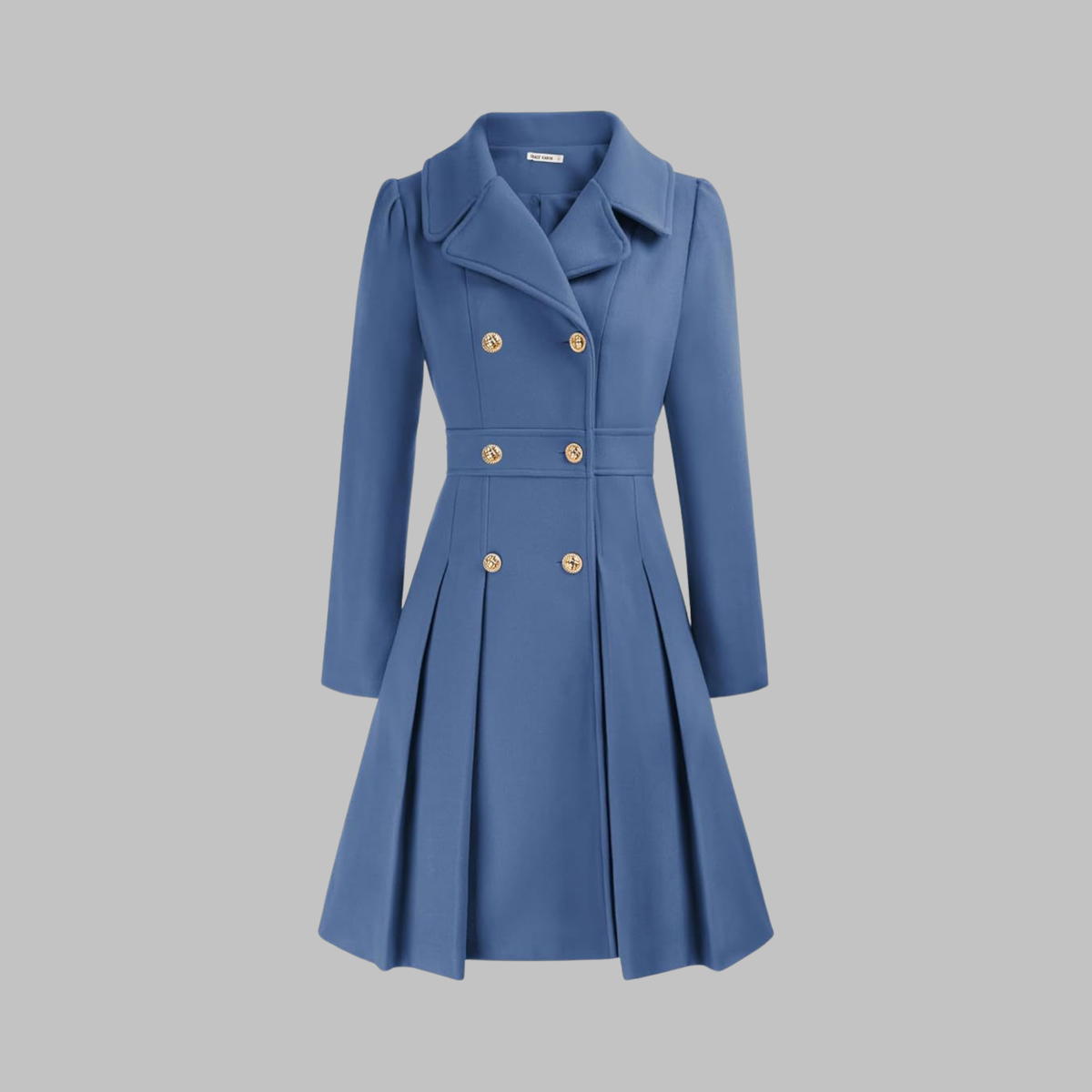 Emmeline Tailored Double-Breasted Coat