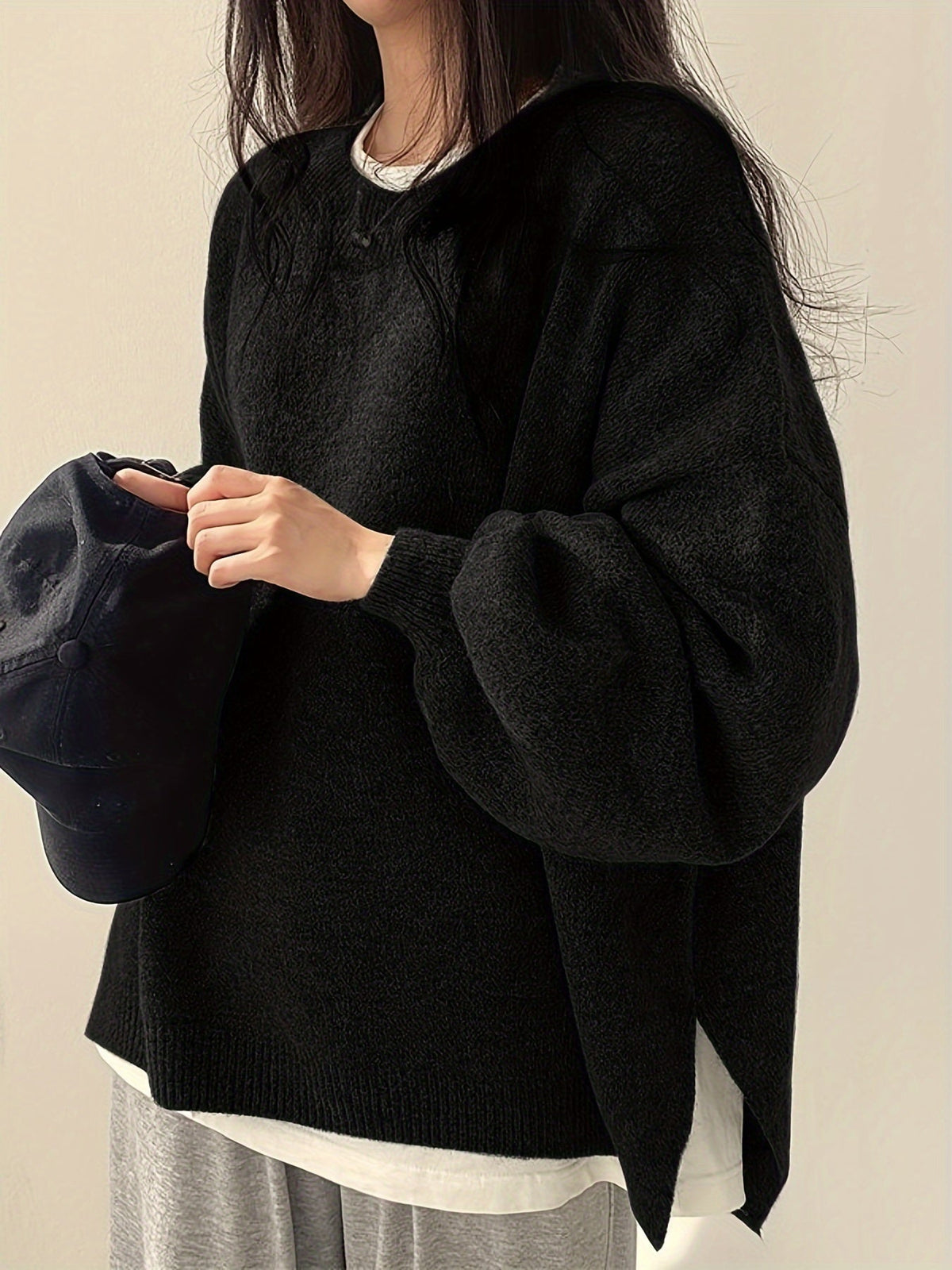 Hester Relaxed Crew-Neck Jumper