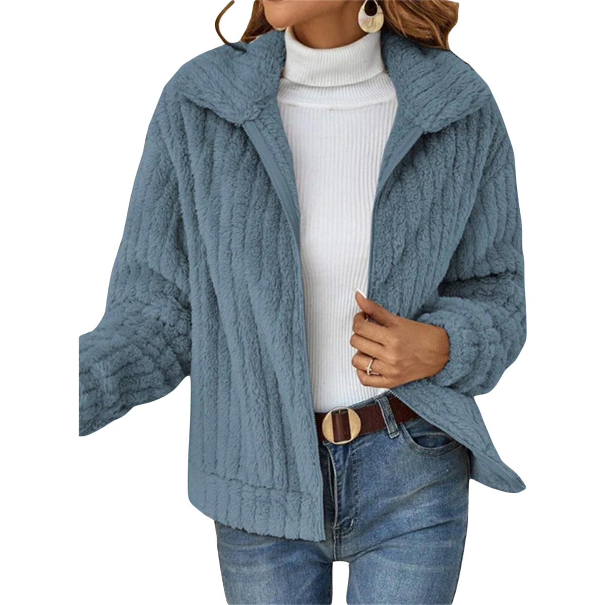 Lavinia Relaxed Hooded Zip Jacket