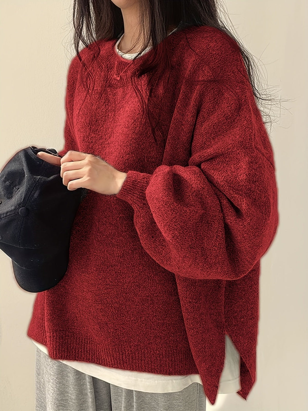 Hester Relaxed Crew-Neck Jumper