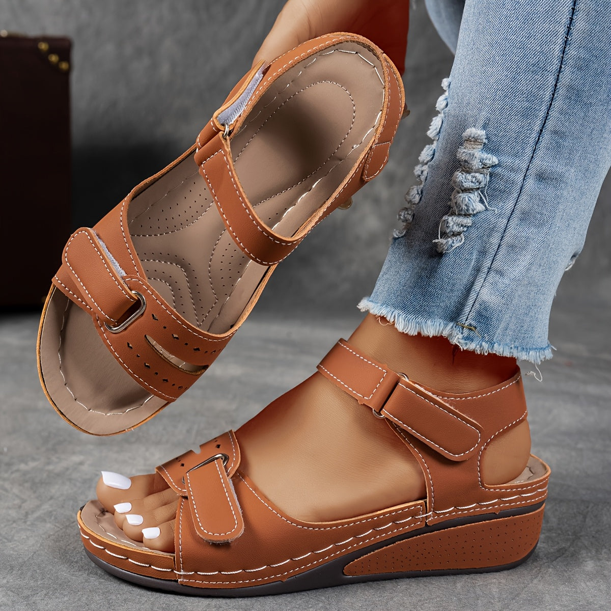 Aurora Cushioned Sandals