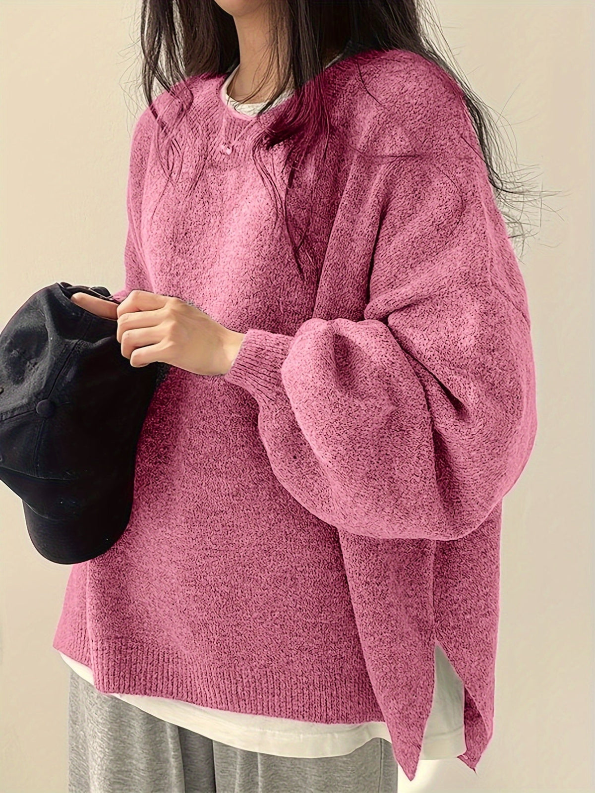 Hester Relaxed Crew-Neck Jumper