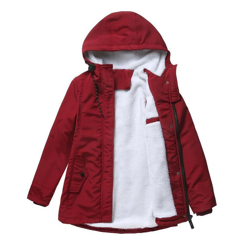 Frances Fleece-Lined Hooded Parka