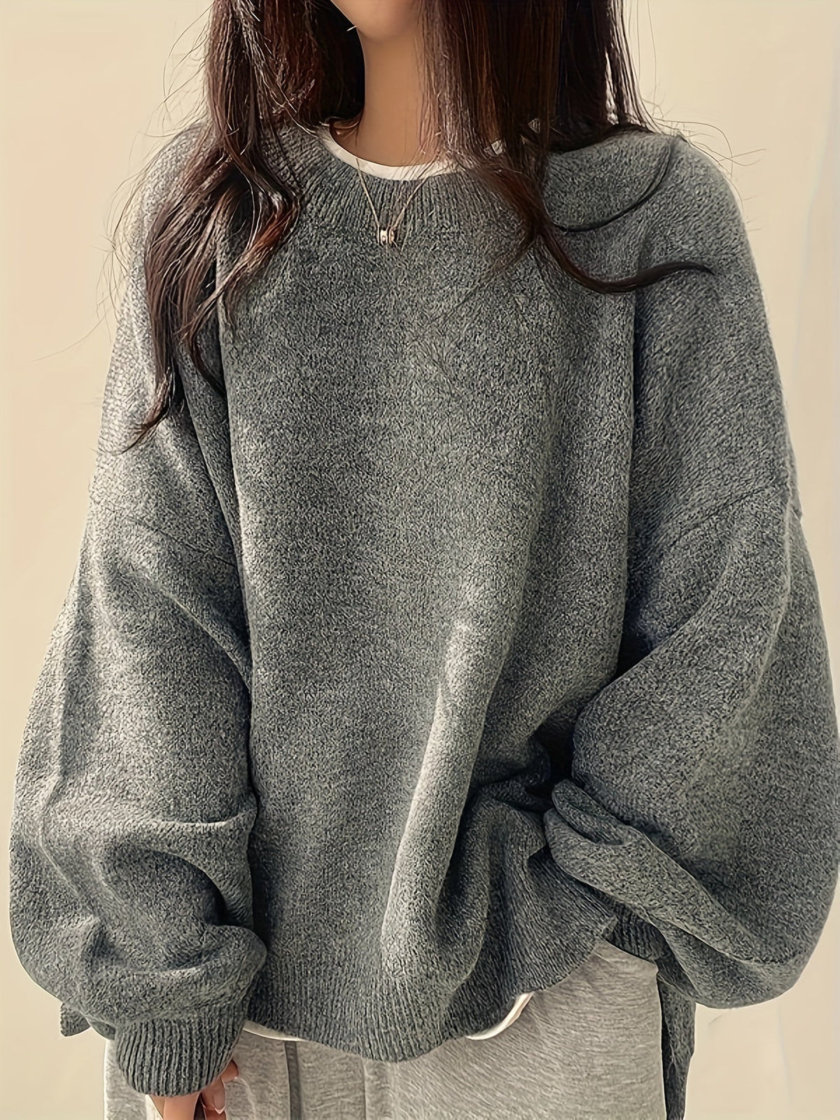 Hester Relaxed Crew-Neck Jumper