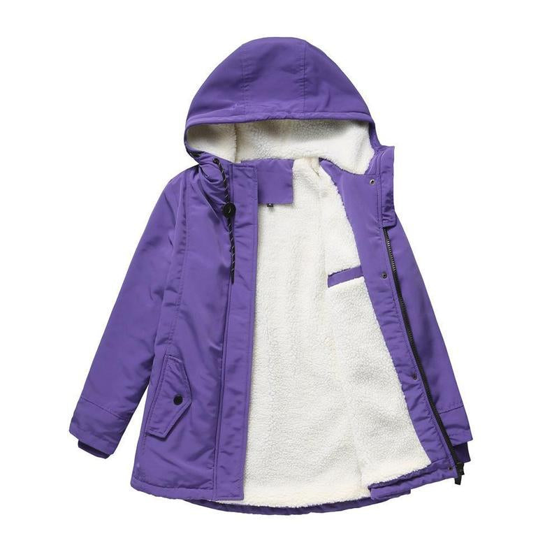 Frances Fleece-Lined Hooded Parka