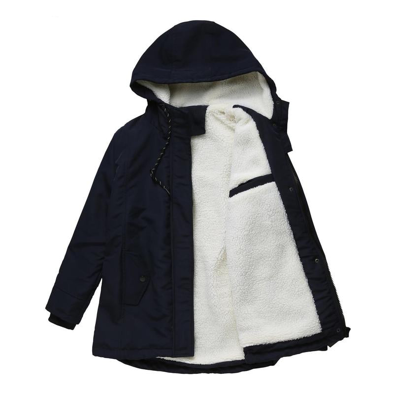 Frances Fleece-Lined Hooded Parka