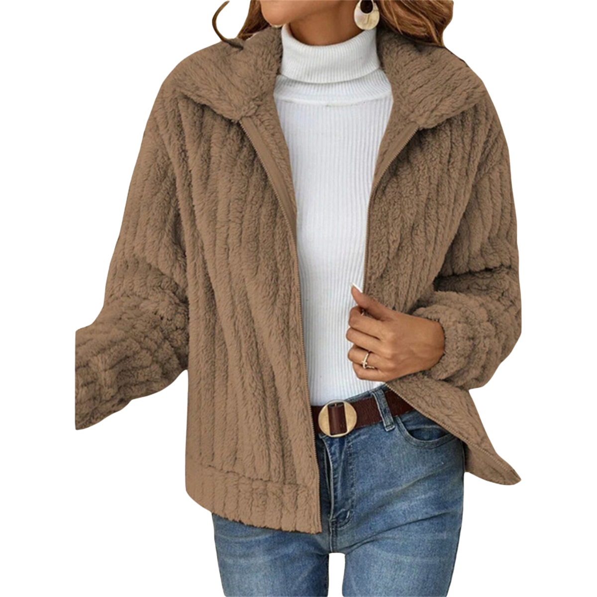 Lavinia Relaxed Hooded Zip Jacket