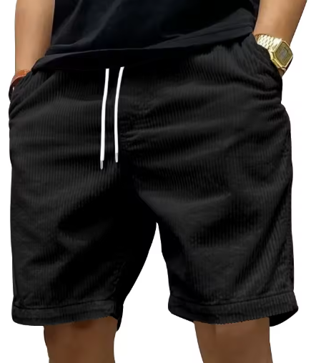 Retro Corduroy Casual Shorts