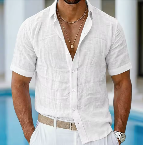 Riviera Linen-Look Shirt