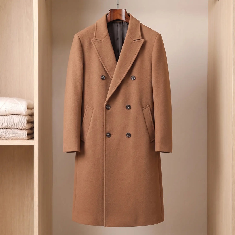 Kingsley Double-Breasted Overcoat