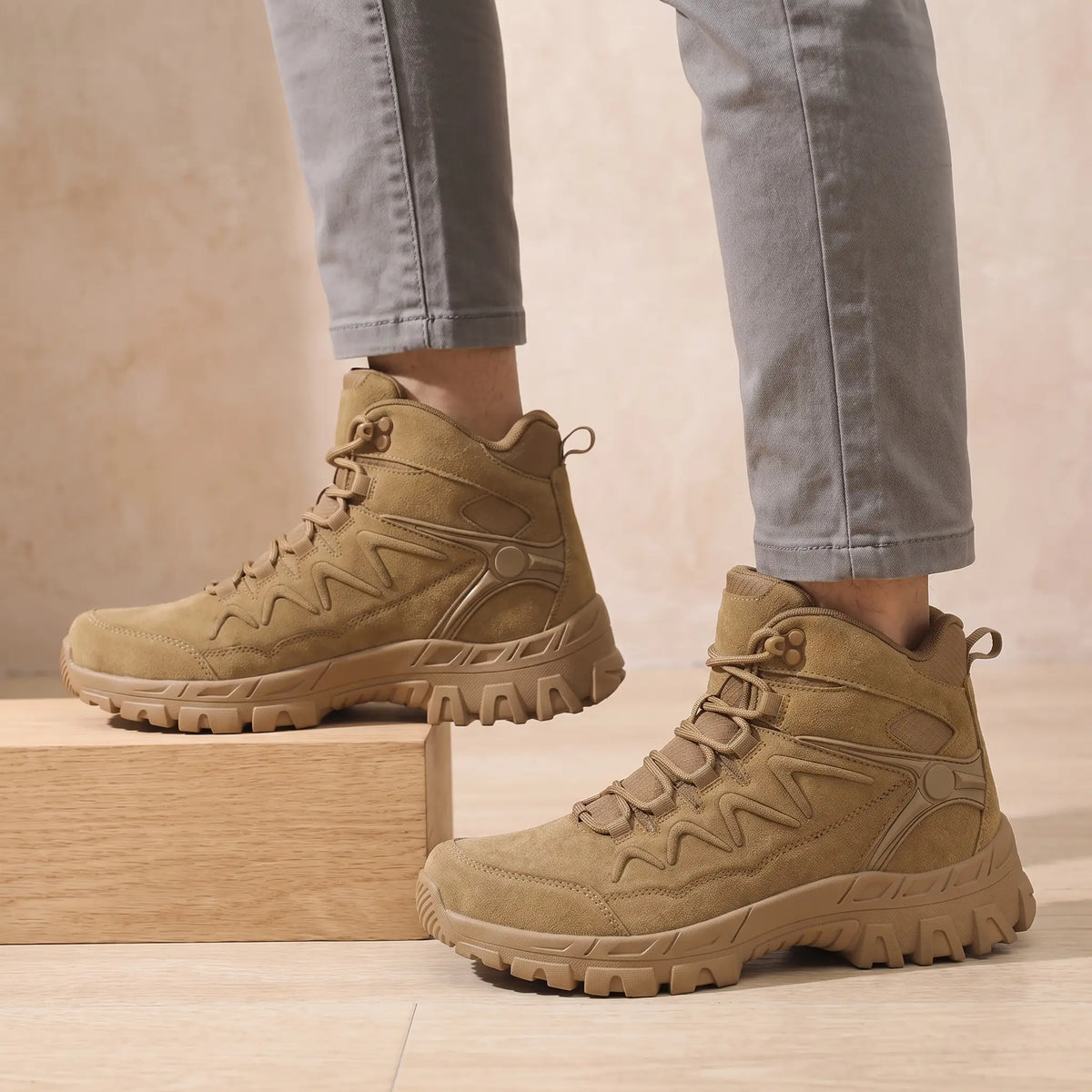 Keswick Cleated Lace-Up Boots