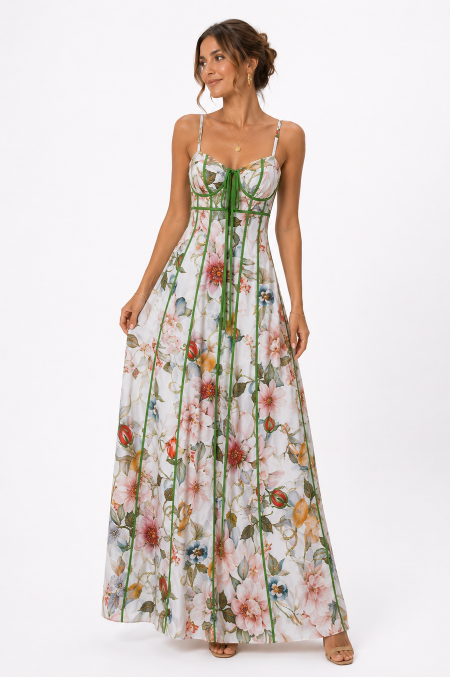 Floral A-Line Dress