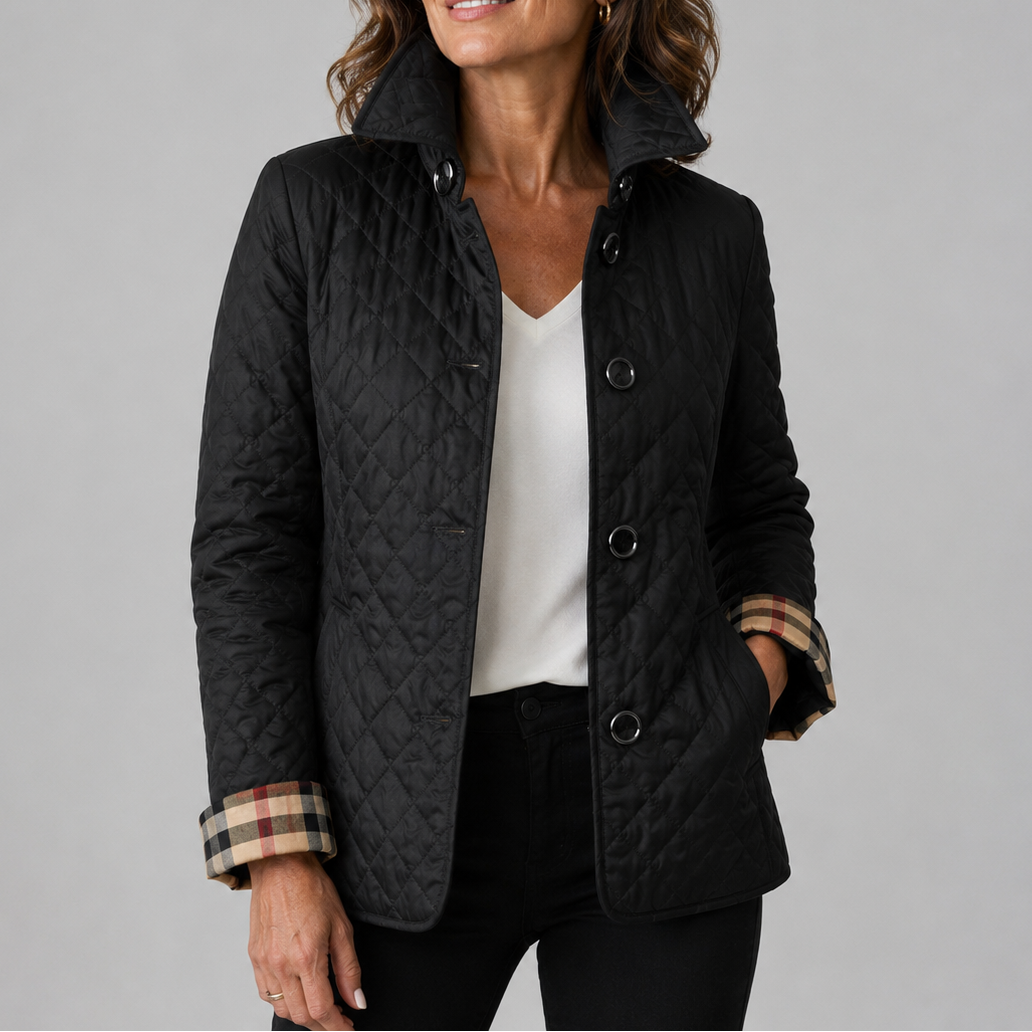 Verity Diamond-Quilted Jacket