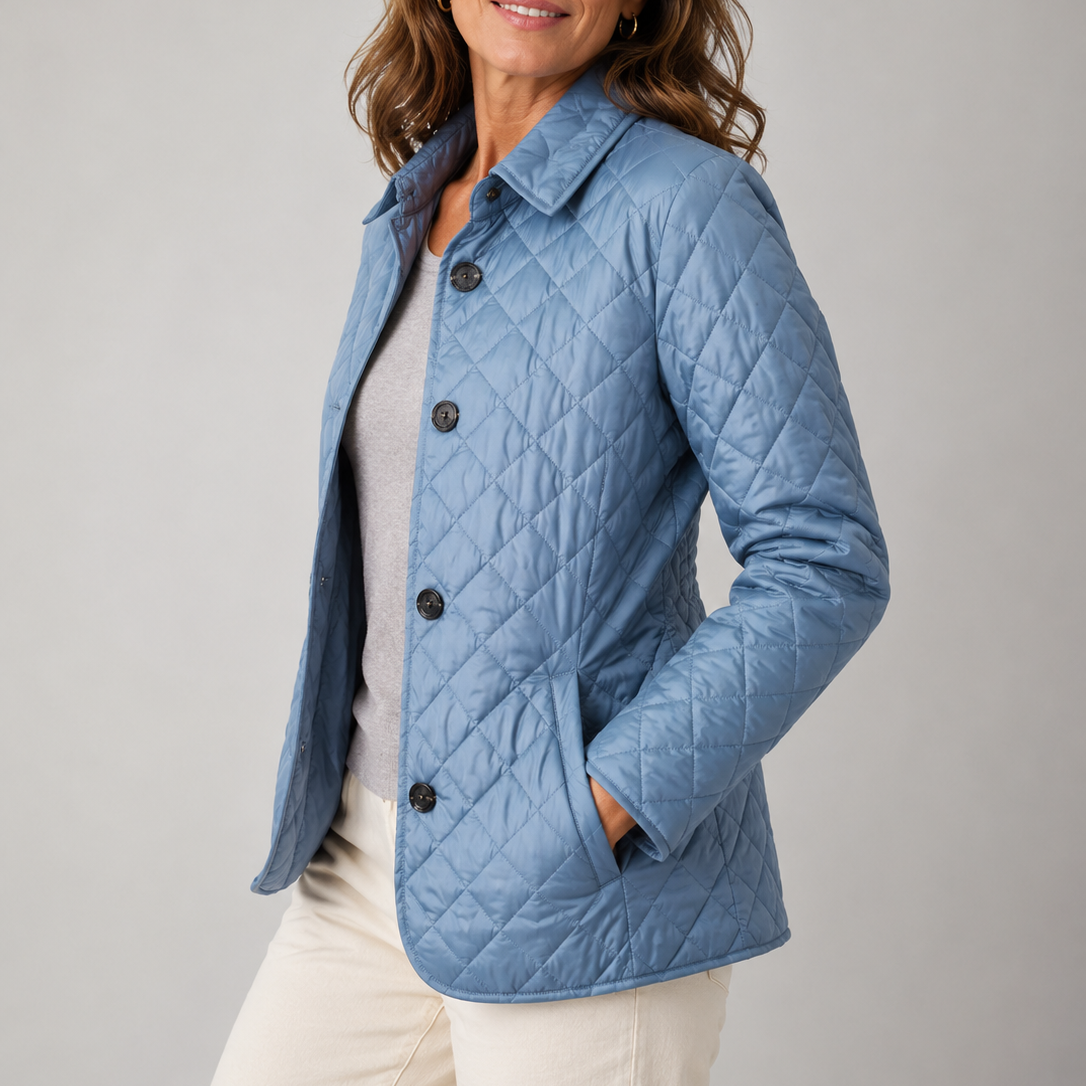 Verity Diamond-Quilted Jacket