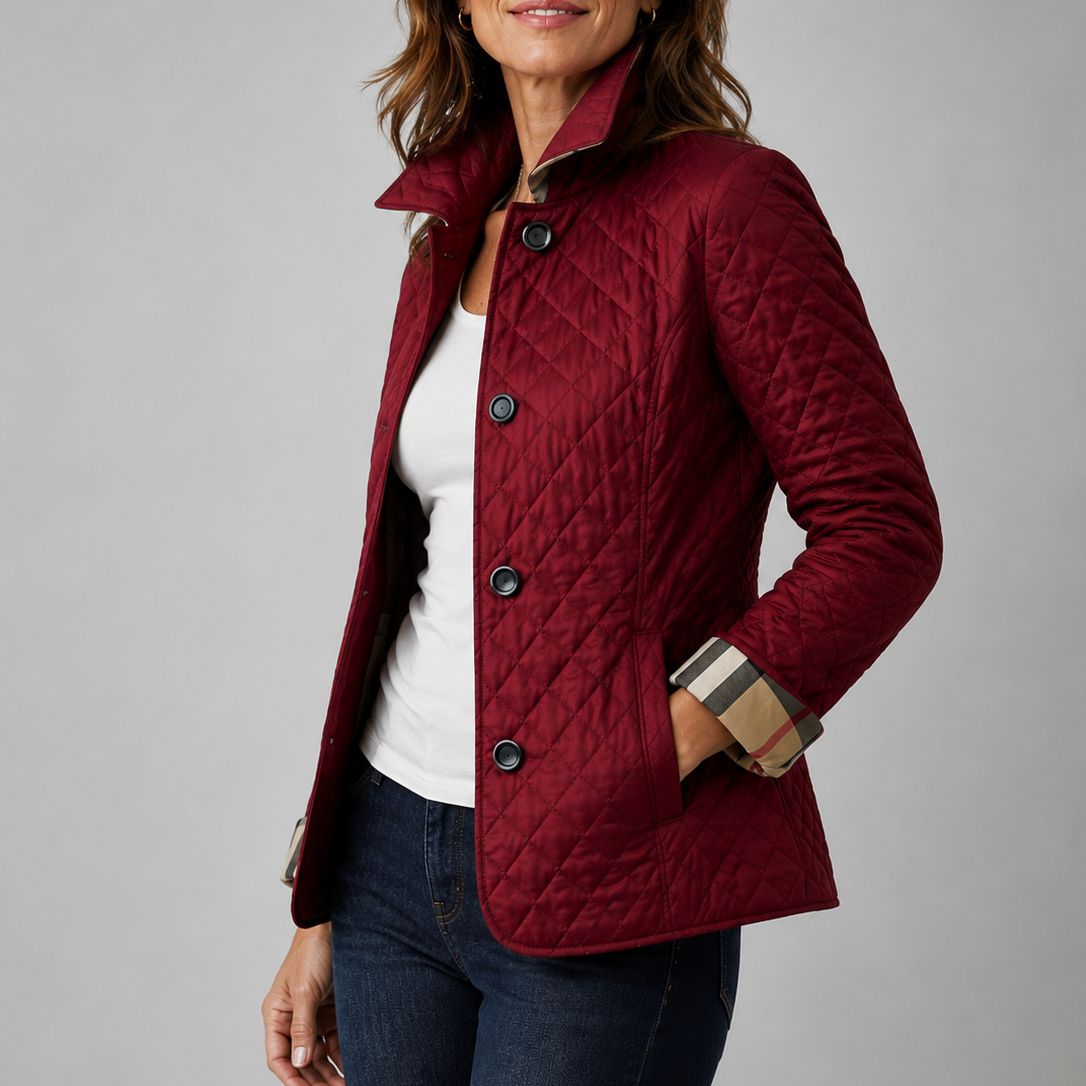 Verity Diamond-Quilted Jacket