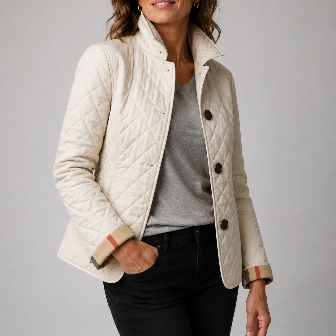 Verity Diamond-Quilted Jacket
