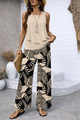 Black and Beige