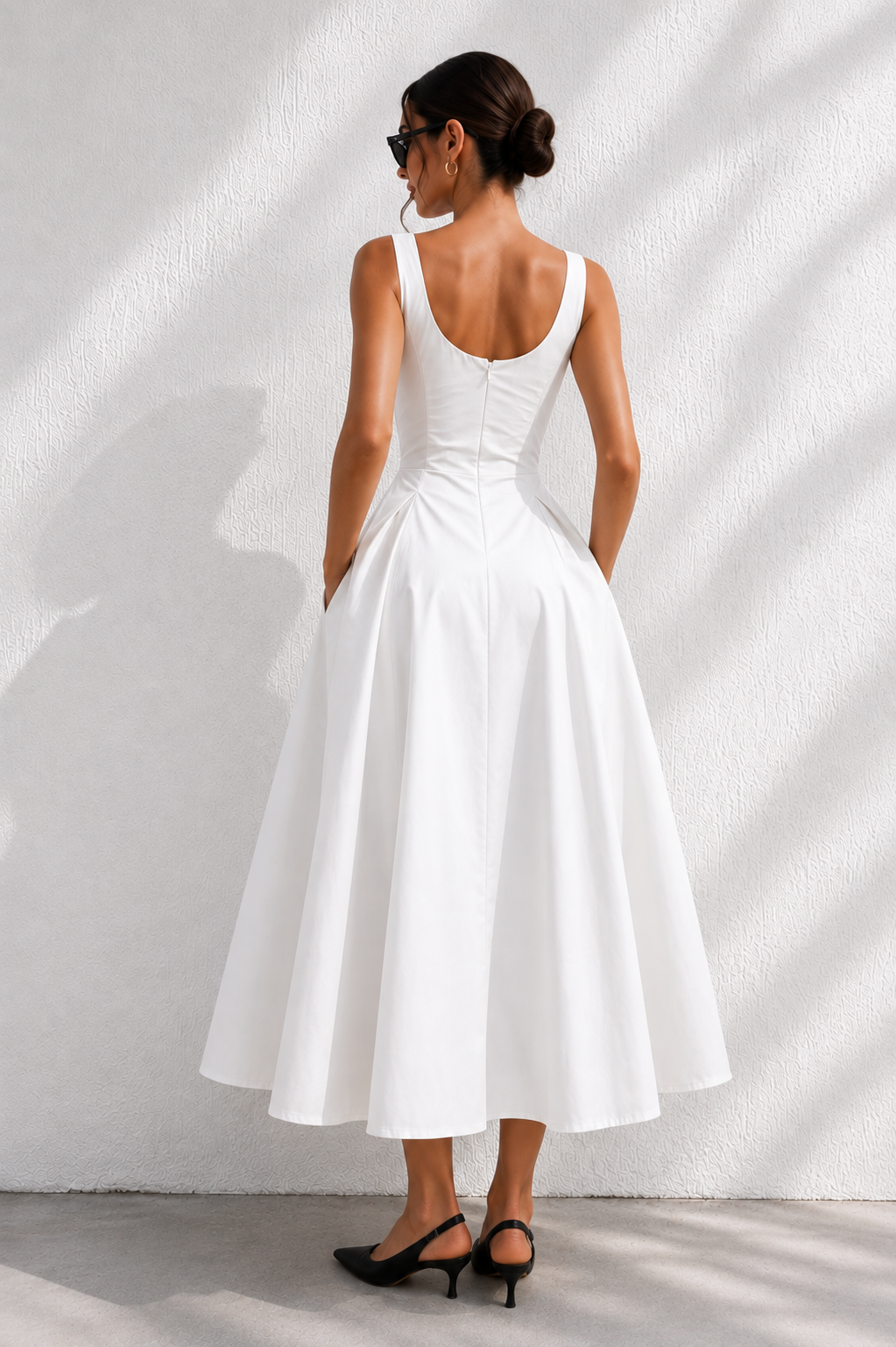 Jacky Vintage-Inspired Midi Dress