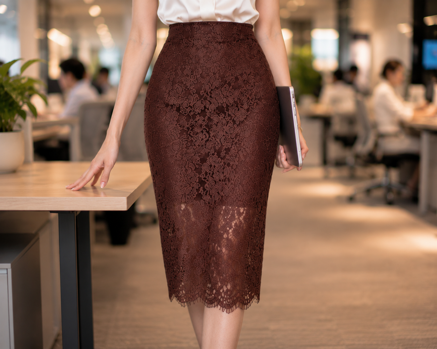 Retro Muse Pencil Skirt