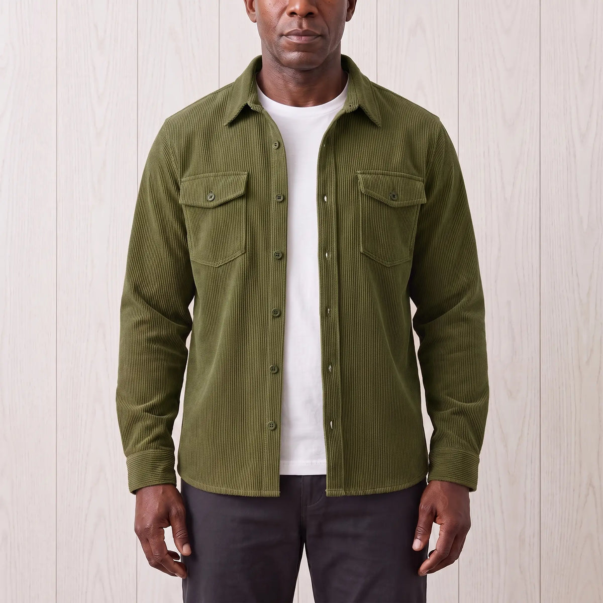 Hadleigh Fine-Cord Overshirt