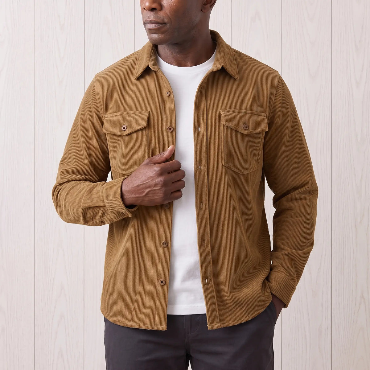 Hadleigh Fine-Cord Overshirt