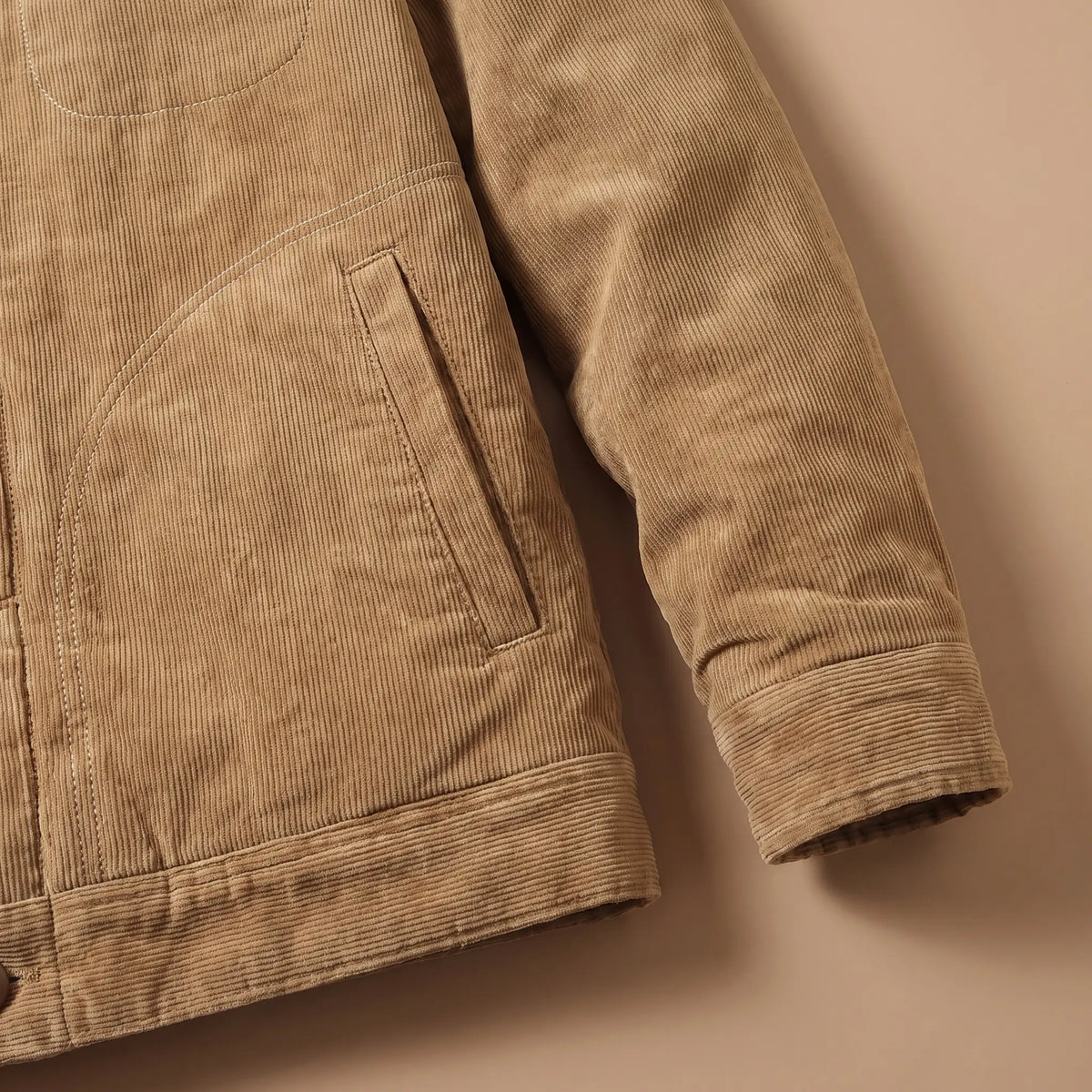 Bexley Fleece-Collar Trucker Jacket