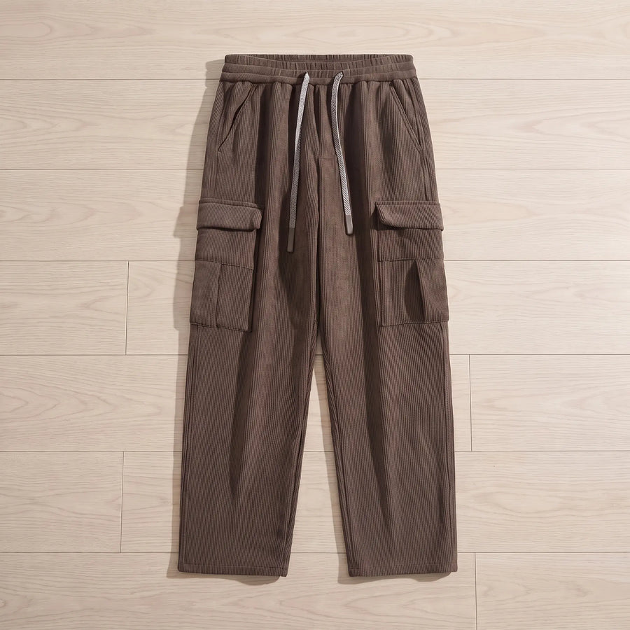 Langdale Fleece-Lined Corduroy Cargo Trousers