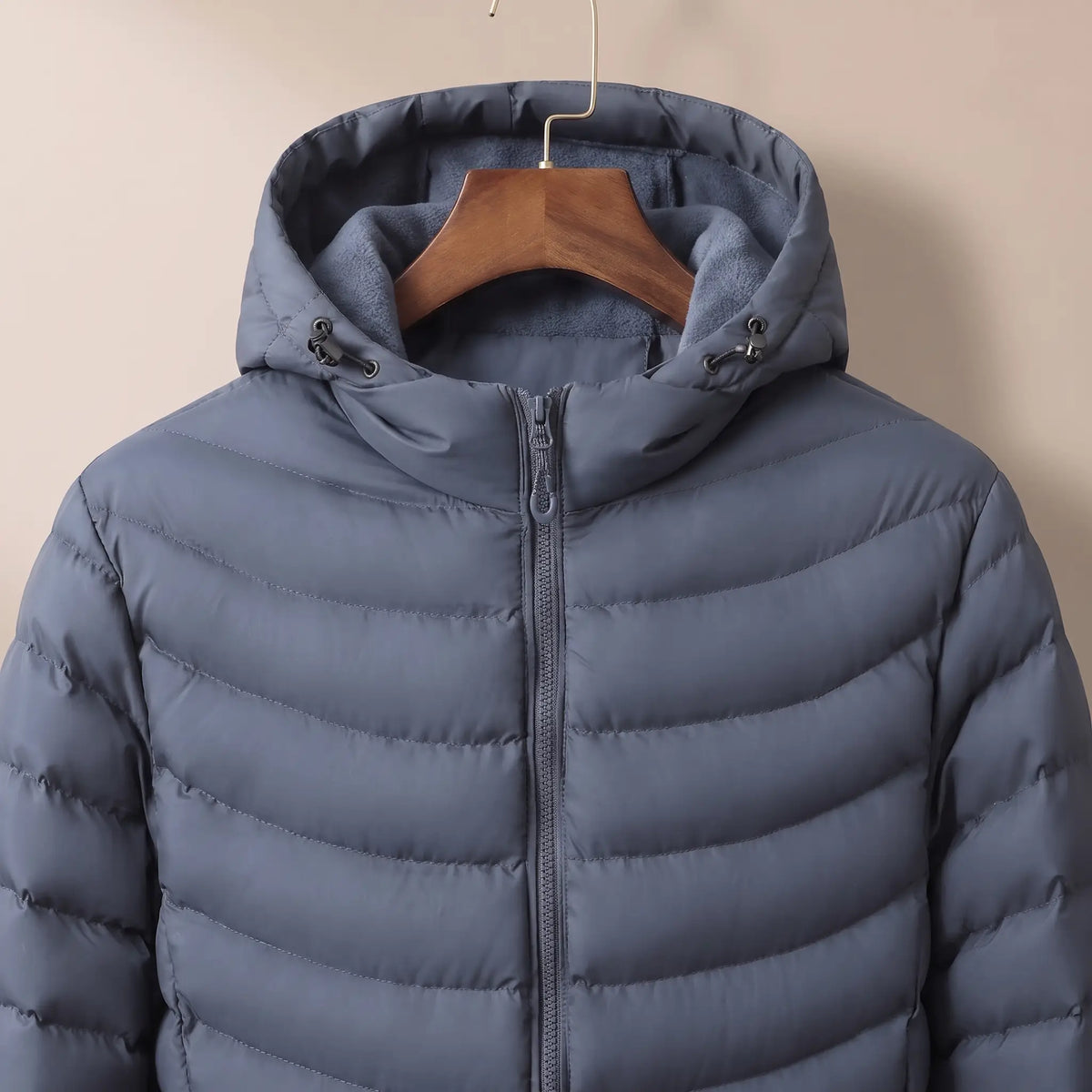 Cairn Fleece-Hood Puffer Jacket