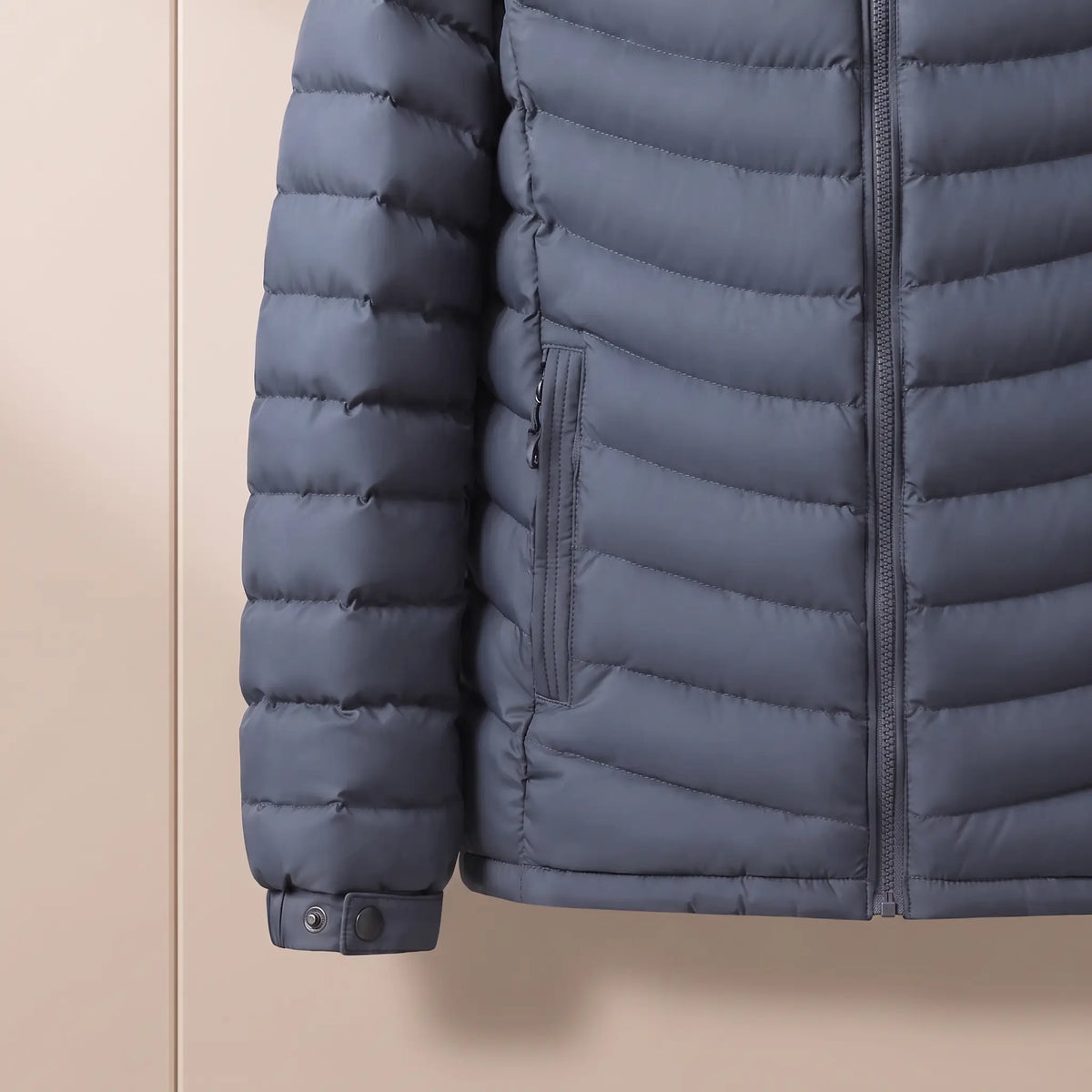 Cairn Fleece-Hood Puffer Jacket