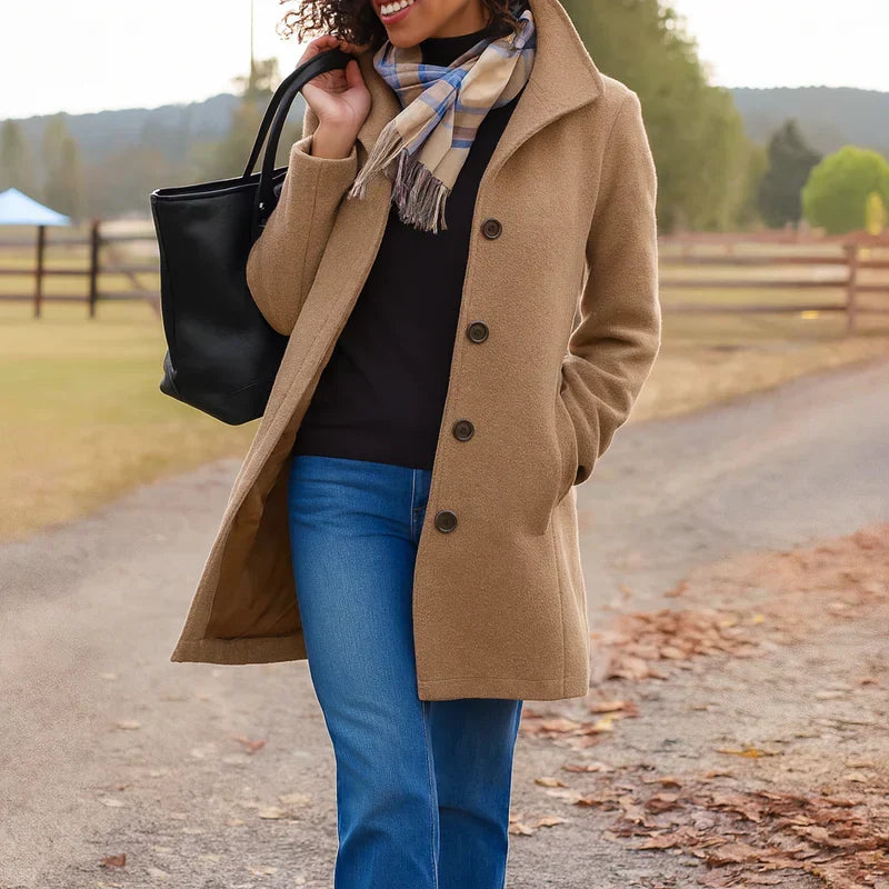 Althea Single-Breasted Coat