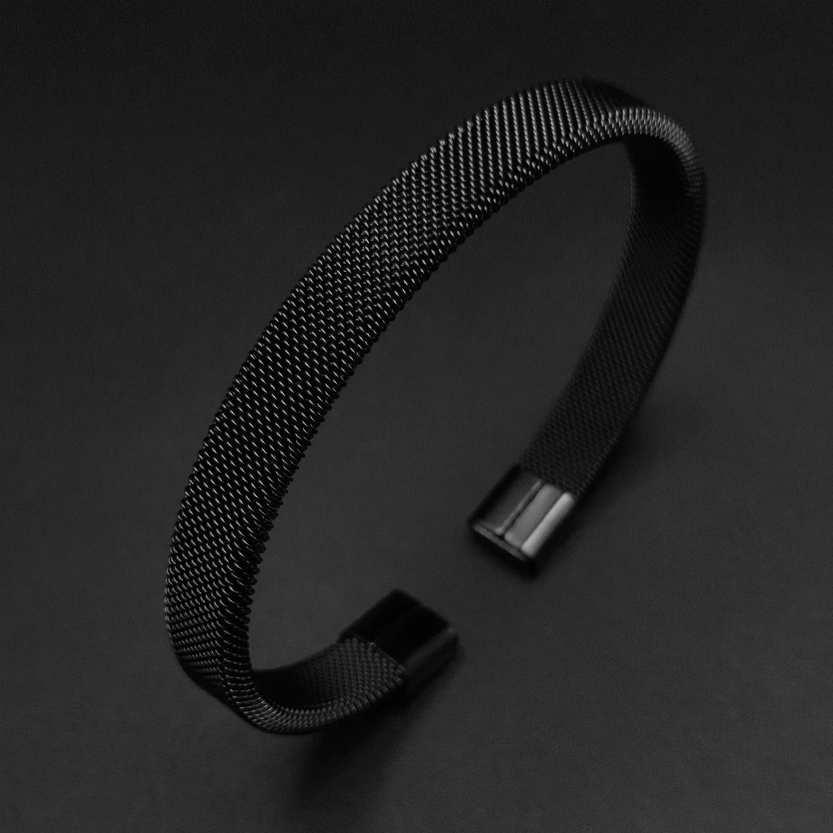 Atlas Stainless Steel Mesh Bracelet