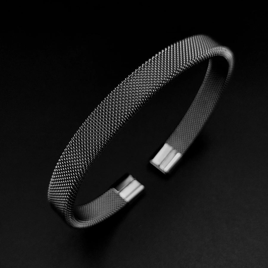 Atlas Stainless Steel Mesh Bracelet