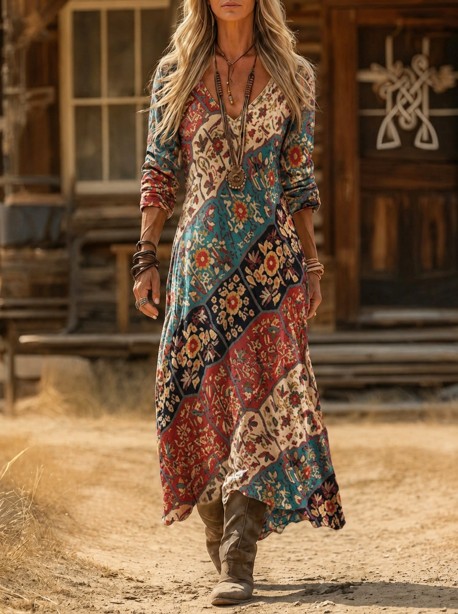 Marielle Printed Maxi Dress