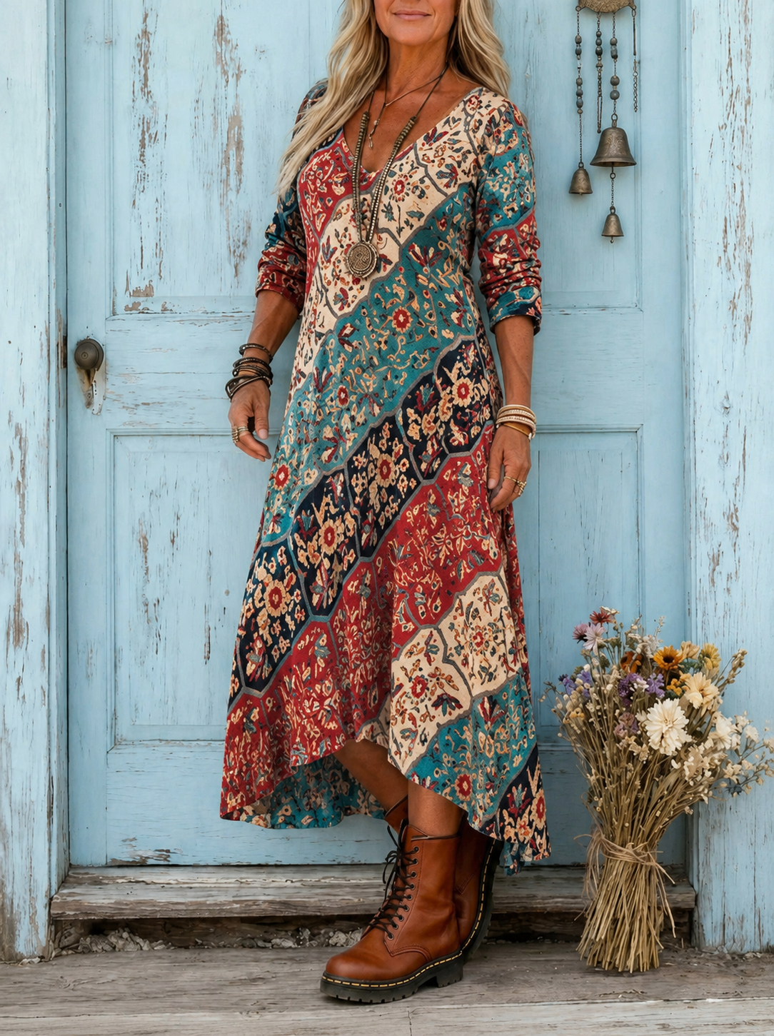 Marielle Printed Maxi Dress