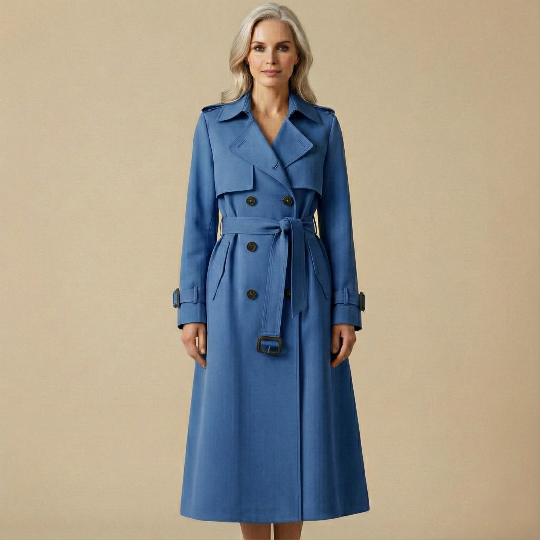 Edith Belted Longline Trench Coat