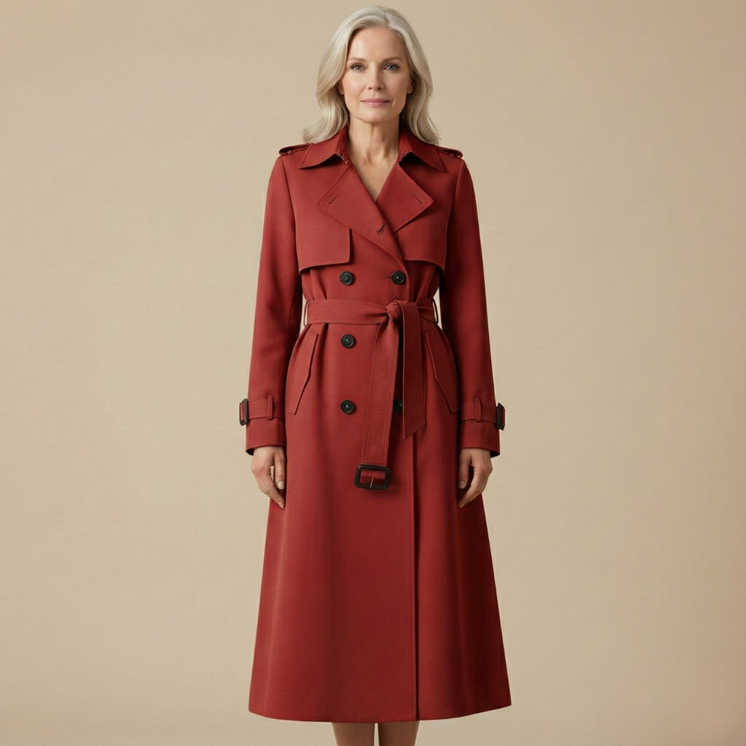 Edith Belted Longline Trench Coat