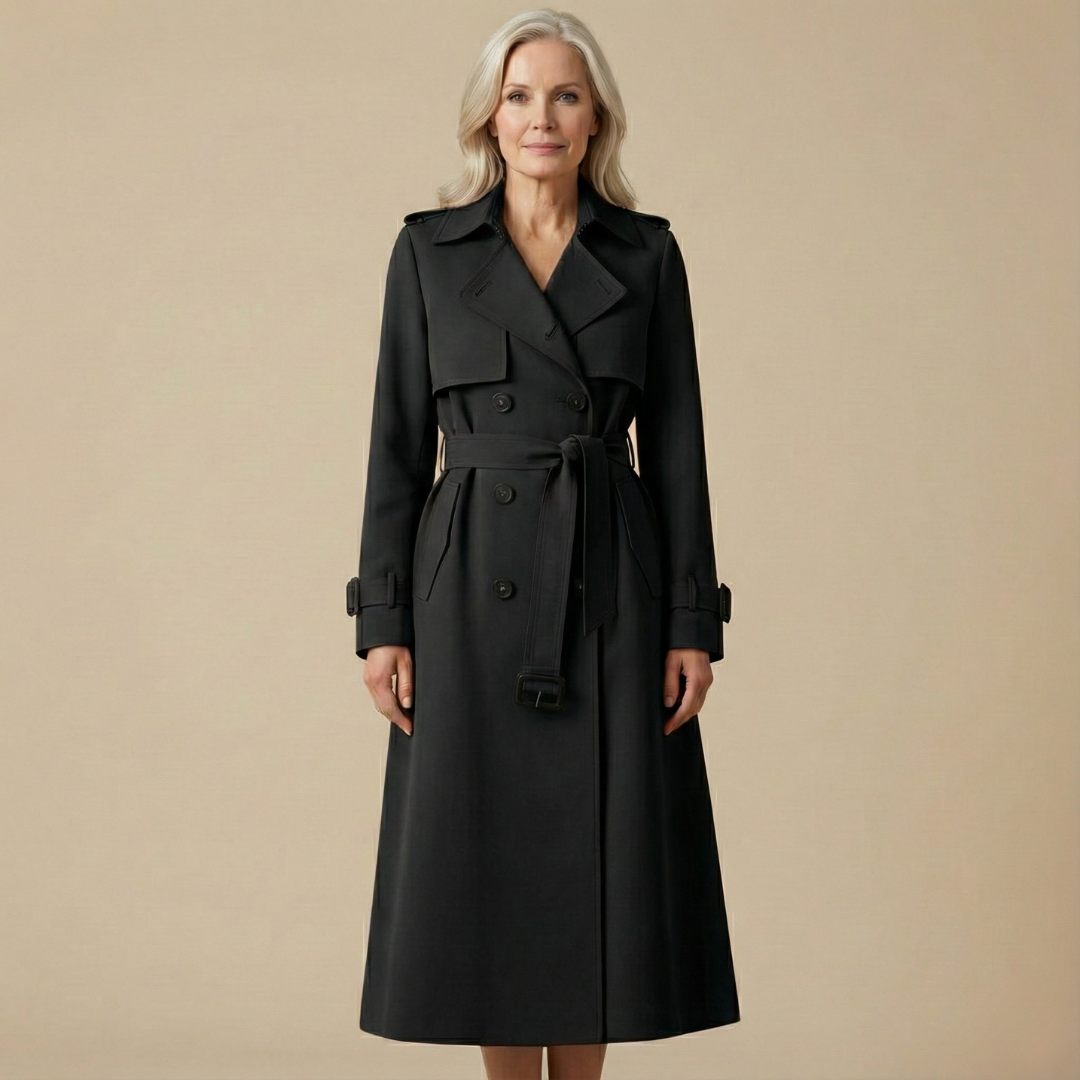 Edith Belted Longline Trench Coat