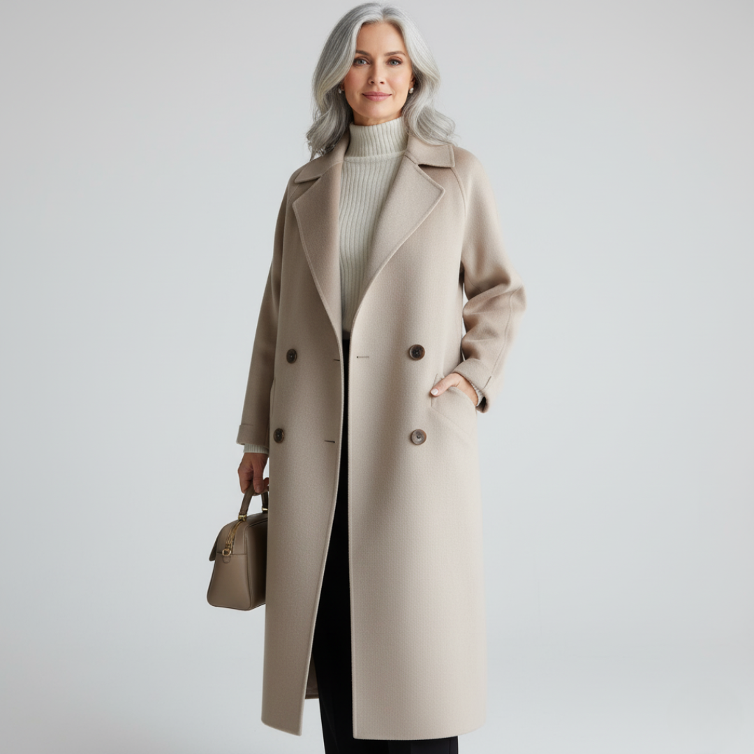 Gwendolen Classic Double-Breasted Coat