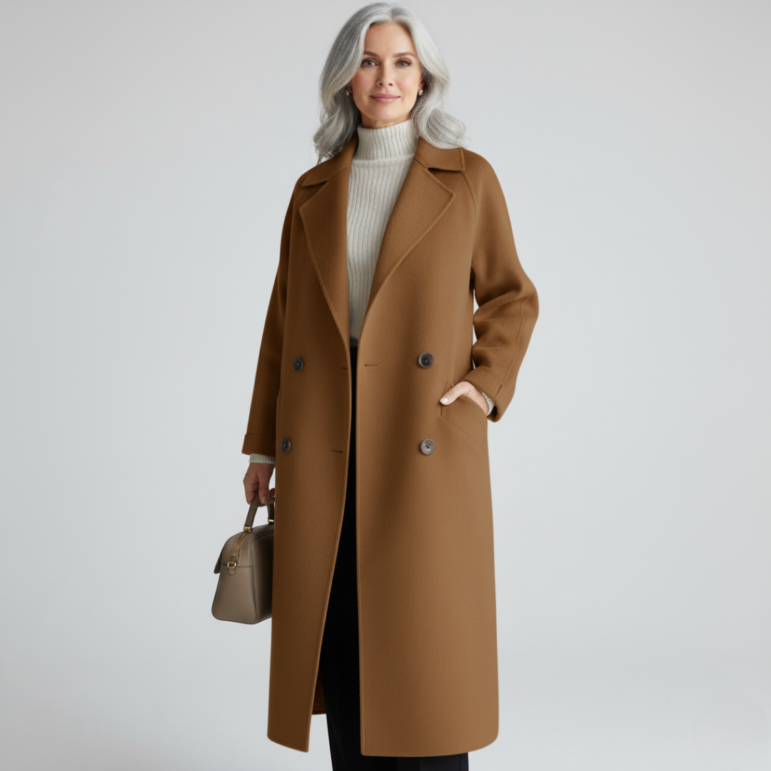 Gwendolen Classic Double-Breasted Coat